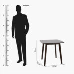 Scandi Square 2-Seater Dining Table