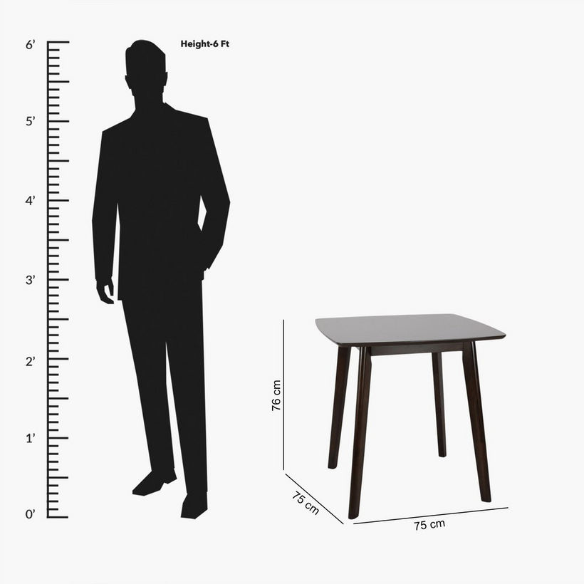 Scandi Square 2-Seater Dining Table - Image 2