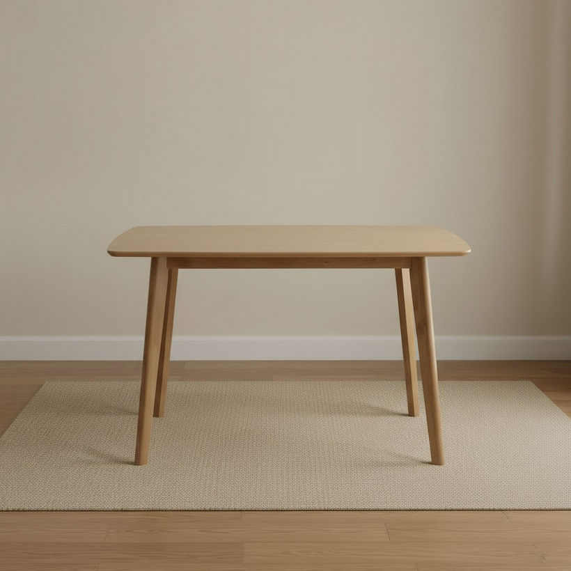 Scandi 4-Seater Dining Table - Image 3
