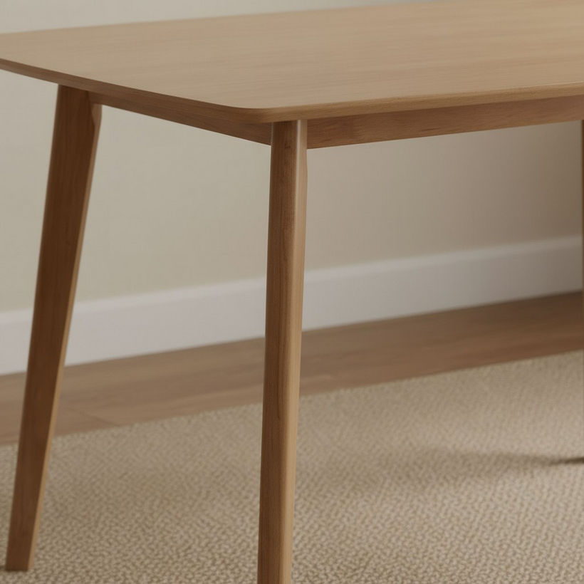 Scandi 4-Seater Dining Table - Image 5