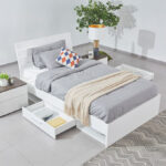 Frankfurt Twin Bed with Drawers - 120x200 cm