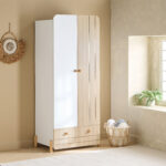 Flair 2-Door Wardrobe with Drawer