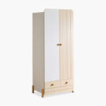 Flair 2-Door Wardrobe with Drawer