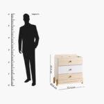 Flair 3-Drawer Dresser