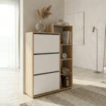 Modulix Fargo 3-Door 16-Pair Shoe Cabinet