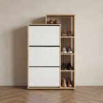 Modulix Fargo 3-Door 16-Pair Shoe Cabinet