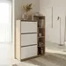 Modulix Fargo 3-Door 16-Pair Shoe Cabinet
