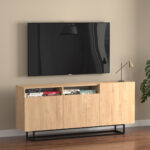 Modulix Skyla Sideboard High TV Unit For TVs up to 75 inches