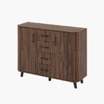 Hannah 1.2 Meter 2-Door Sideboard with 4 Drawers