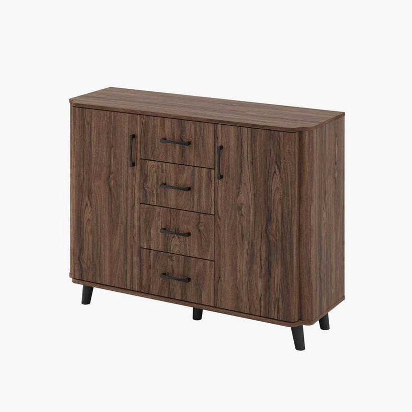 Hannah 1.2 Meter 2-Door Sideboard with 4 Drawers - Image 3