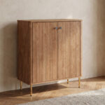 Keira 16-Pair Shoe Cabinet with 2 Doors