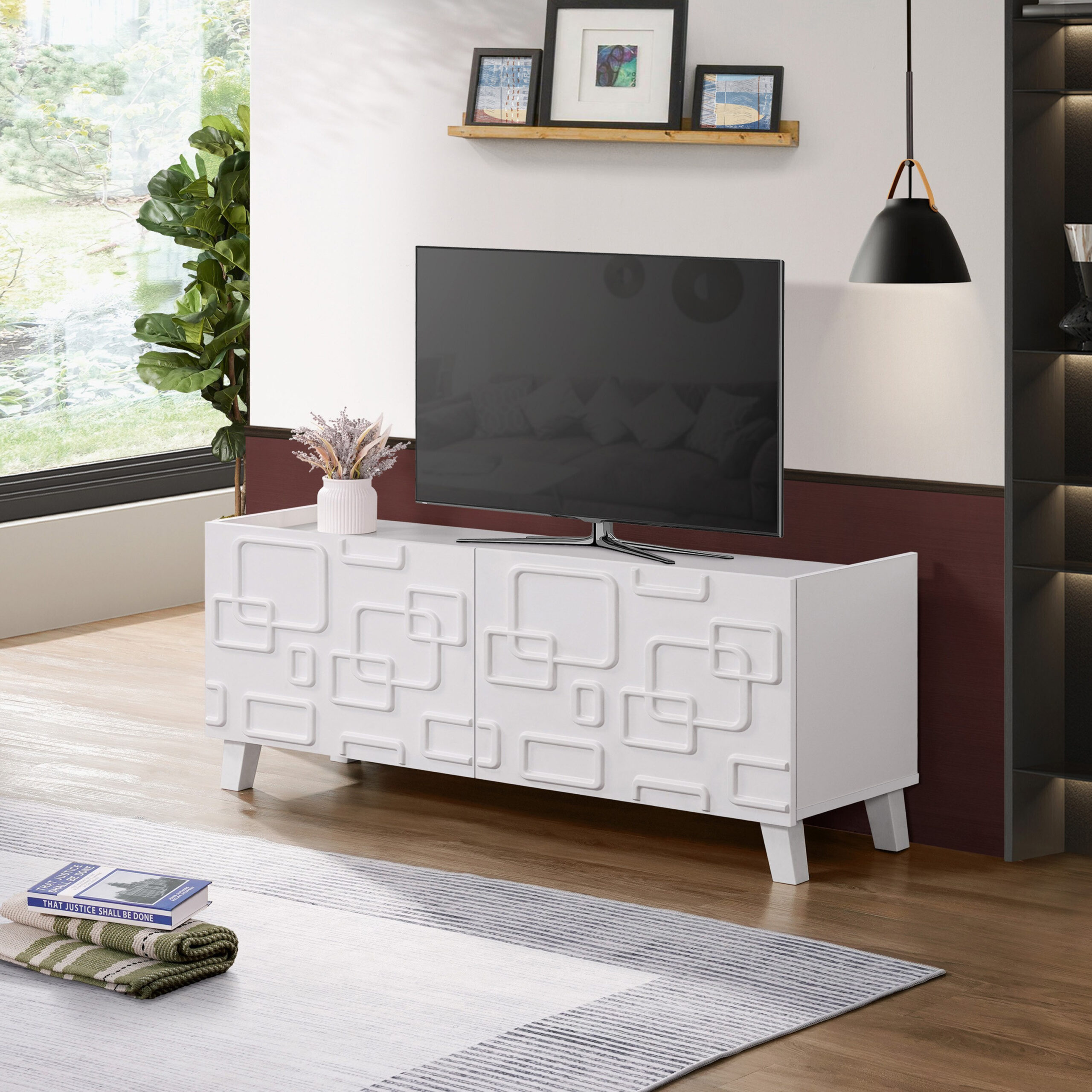 Xenia 1.2 Metre Small TV Unit for TVs up to 50 inches