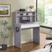 Islet Compact 1-Drawer Study Desk with Hutch - Image 9