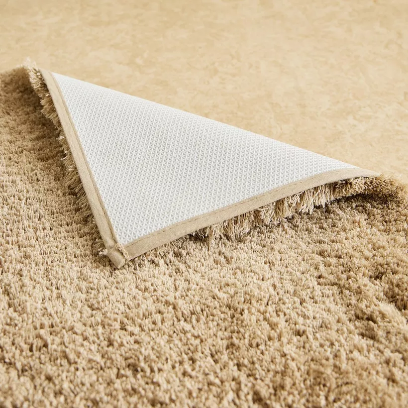 Leah Sliky Shag Plush Antiskid Bathmat - 60x90 cm - Image 2