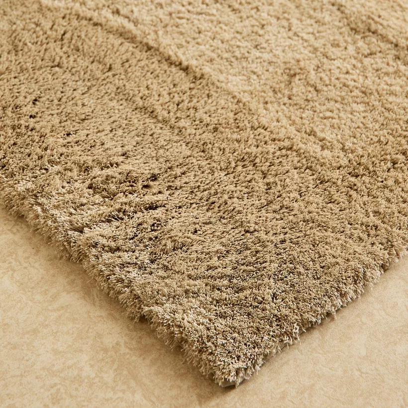 Leah Sliky Shag Plush Antiskid Bathmat - 60x90 cm - Image 4