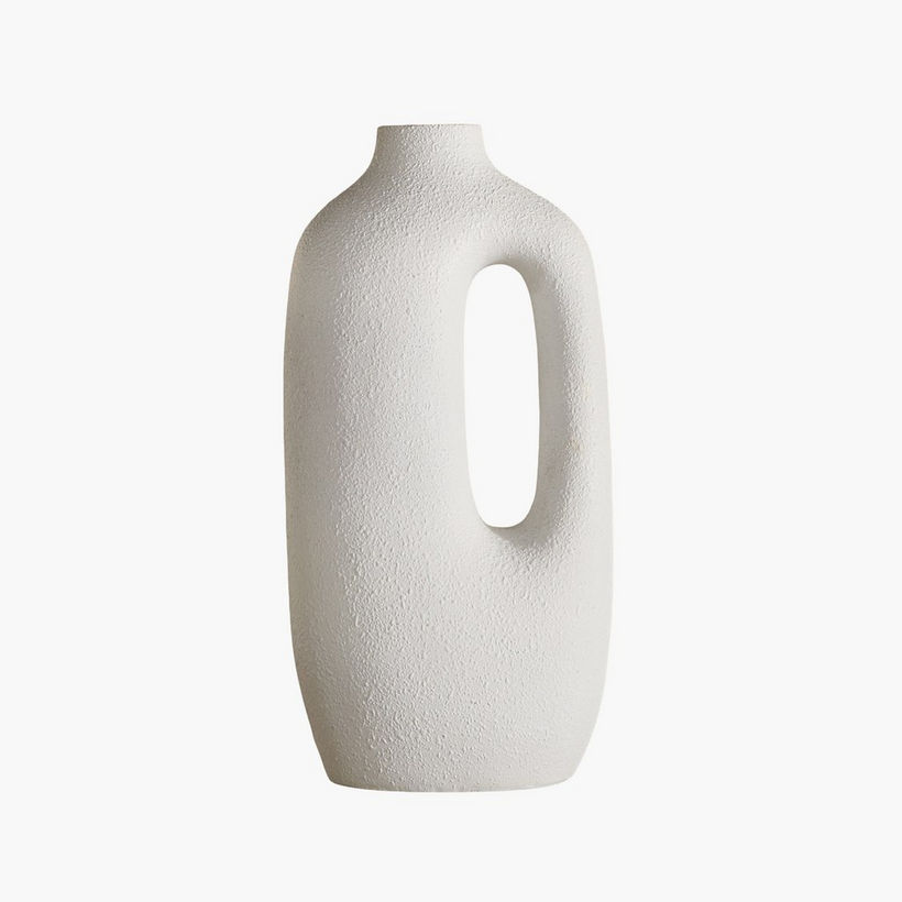 Verdant Polyresin Decorative Table Vase - 17x12.5x33.5 cm - Image 2