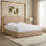 Movo Curvy Adrea Upholstered King Bed - 180x200 cm