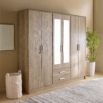 Curvy Nxt 6-Door Wardrobe with 2 Drawers