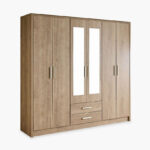 Curvy Nxt 6-Door Wardrobe with 2 Drawers