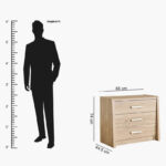 Curvy Nxt 3-Drawer Young Dresser
