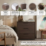 Movo Hotelya 3 Drawers Young Dresser