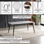 Roma 6-Seater Extra Large Sintered Stone Dining Table