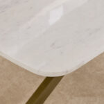 Cavon Portola 6-Seater Genuine Marble Top Dining Table