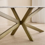 Cavon Portola NXT 8-Seater Genuine Marble Top Dining Table