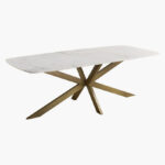 Cavon Portola NXT 8-Seater Genuine Marble Top Dining Table