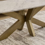 Cavon Portola NXT Genuine Marble Top Coffee Table