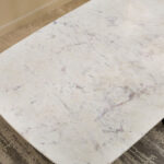 Cavon Portola Genuine Marble Top 8-Seater Dining Table