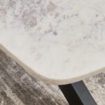 Cavon Portola Genuine Marble Top Coffee Table