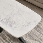 Cavon Portola Genuine Marble Top Coffee Table