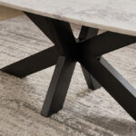 Cavon Portola Genuine Marble Top Coffee Table