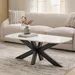 Cavon Portola Genuine Marble Top Coffee Table