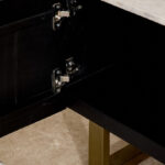 Cavon Fabio Portola 1.8-Meter Solid Wood TV Unit with Genuine Marble Top for TVs upto 75 inch