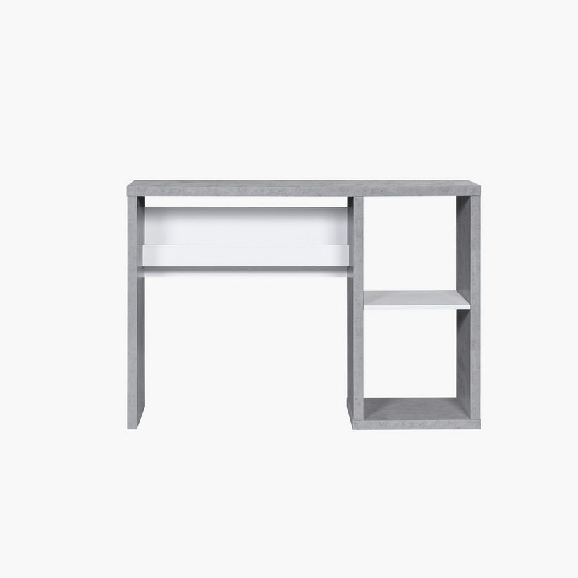Alford Islet Compact Study Desk with Open Shelf - Image 4