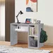 Alford Islet Compact Study Desk with Open Shelf - Image 10