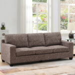 Movo Hotelya 3-Seater Fabric Sofa with Easy Clean Fabric