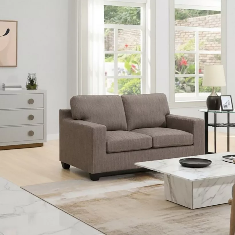 Movo Hotelya 2-Seater Fabric Sofa with Easy Clean Fabric - Image 4
