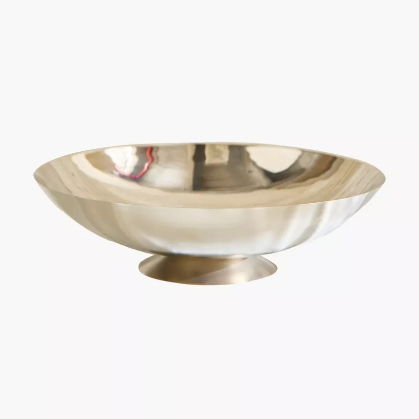 Bliss Samaya Decorative Centrepiece Bowl with Base - 30x30x6 cm - Image 2