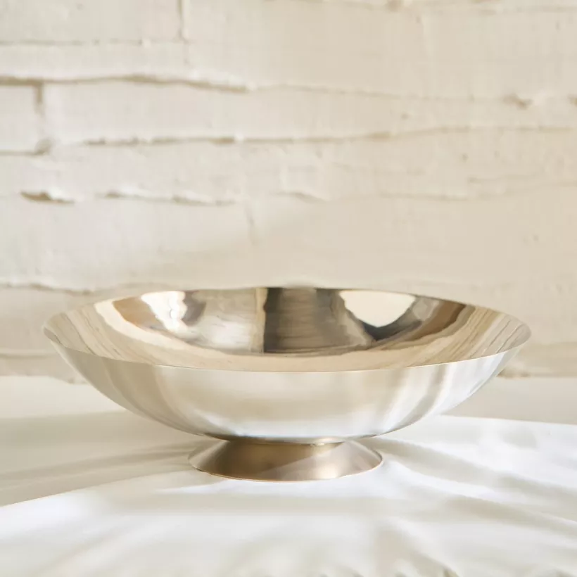 Bliss Samaya Decorative Centrepiece Bowl with Base - 30x30x6 cm - Image 3