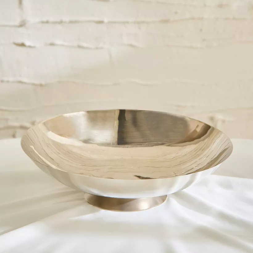 Bliss Samaya Decorative Centrepiece Bowl with Base - 30x30x6 cm - Image 4