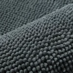 Luxot Elite 2-Piece Chenille Memory Foam Bath Mat Set