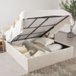 Frankfurt NXT Upholstered Hydraulic Storage King Bed - 180x200 cm