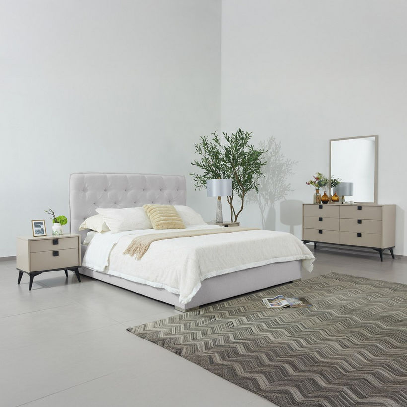 Orion Chester Upholstered Queen Headboard - 140x200 cm - Image 8