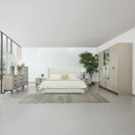Orion Ray 6-Door Wardrobe with 2 Drawers and 2 Mirrors