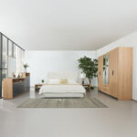 Orion Chester 6-Door Wardrobe with 2 Drawer and 2 Mirrors