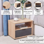 Orion Chester 1-Drawer Nightstand
