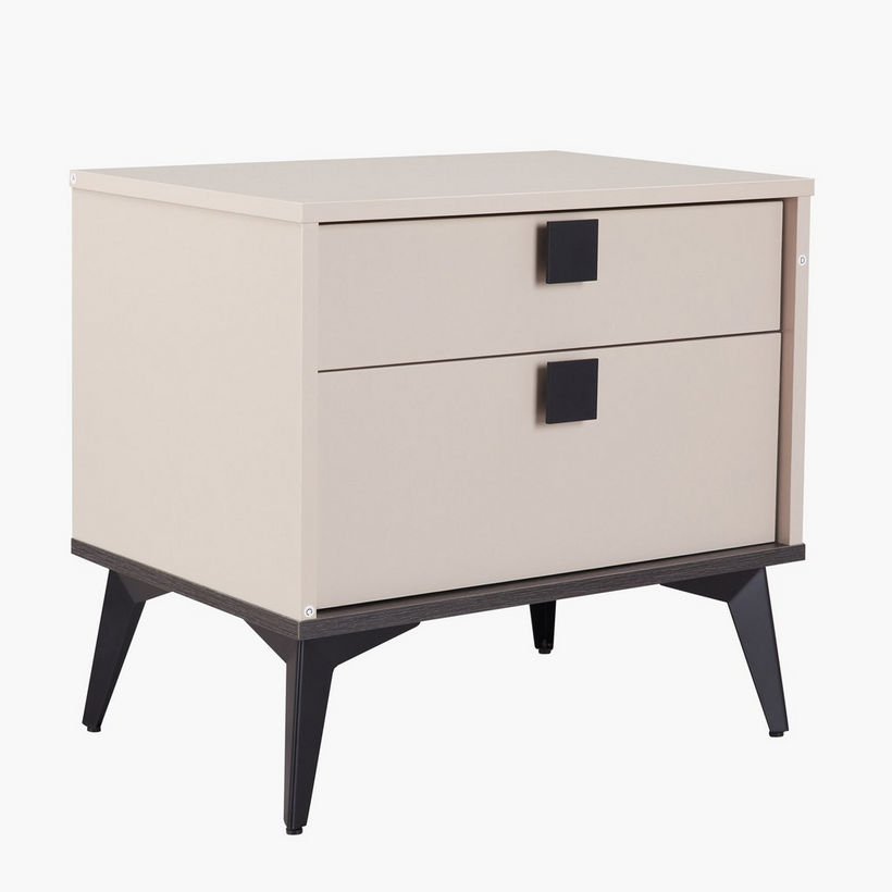 Orion Ray 2-Drawer Nightstand - Image 4